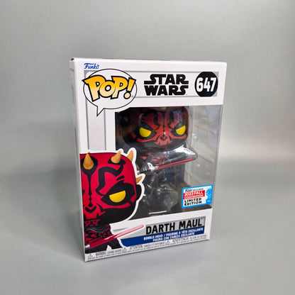 Funko Pop! Star Wars	#647 Darth Maul	2023 Fall Convention	-	Vinylfigur