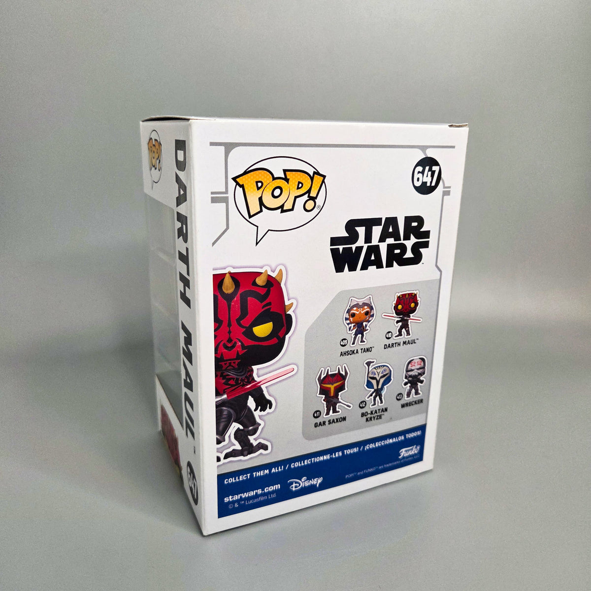 Funko Pop! Star Wars	#647 Darth Maul	2023 Fall Convention	-	Vinylfigur