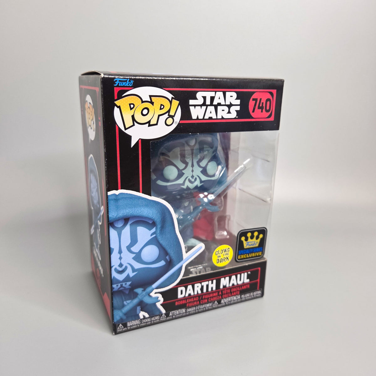 Funko Pop! Star Wars	#740 Darth Maul	Exclusive	-	Glows in the Dark
