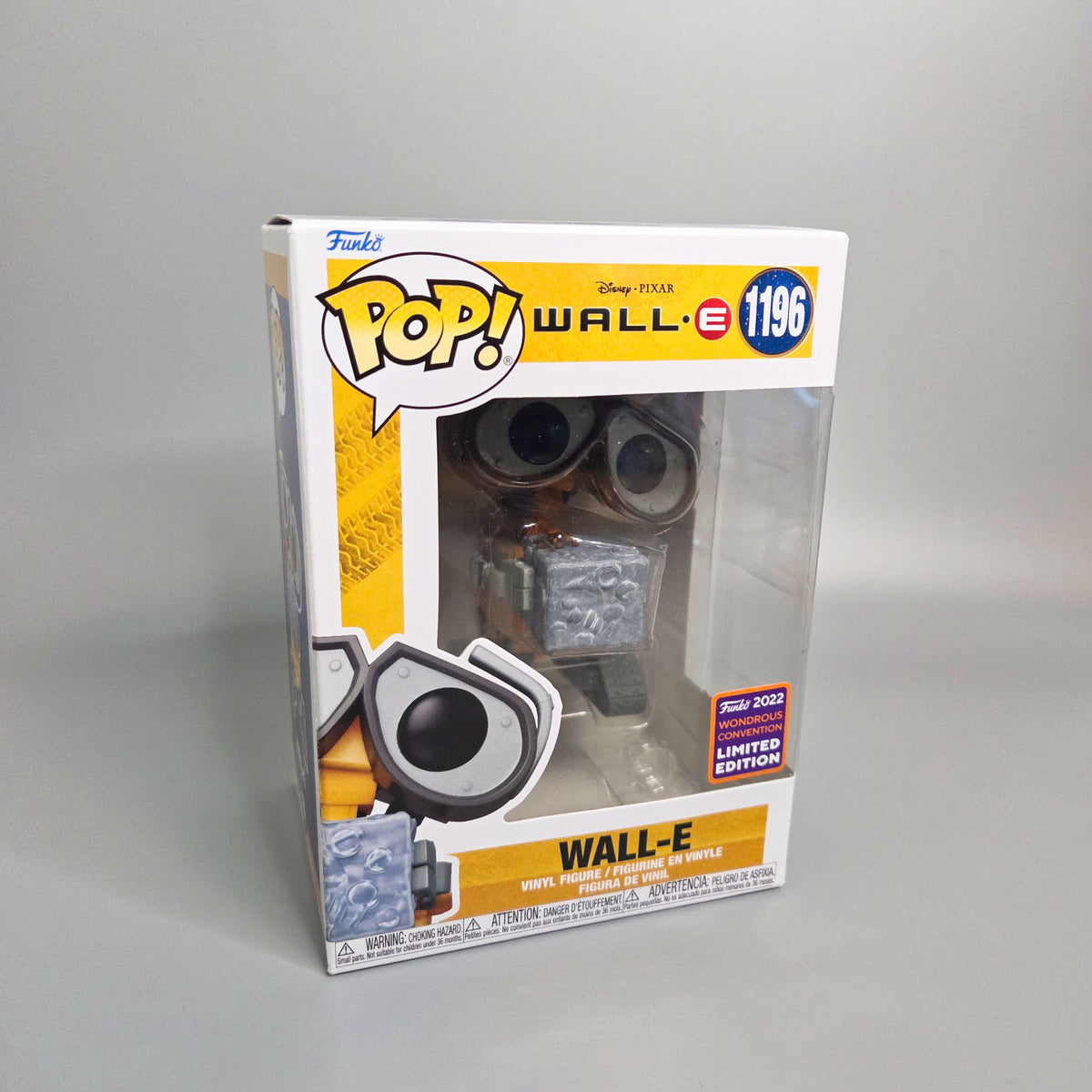 Funko Pop! #1196 Wall-E	2022 Wondrous Convention	Disney	Vinylfigur