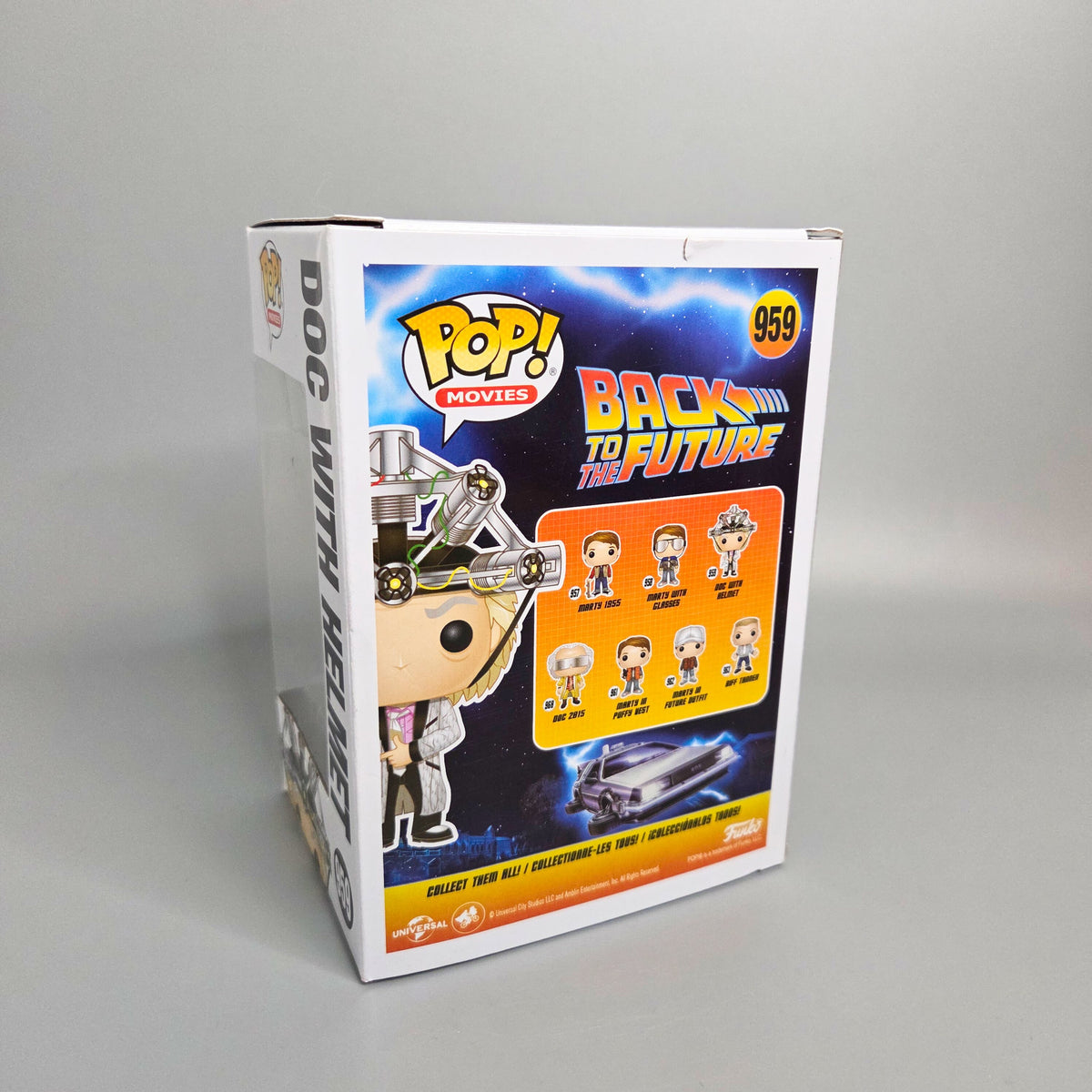 Funko Pop! Zurück in die Zukunft	#959 Doc with Helmet		Movies	Vinylfigur
