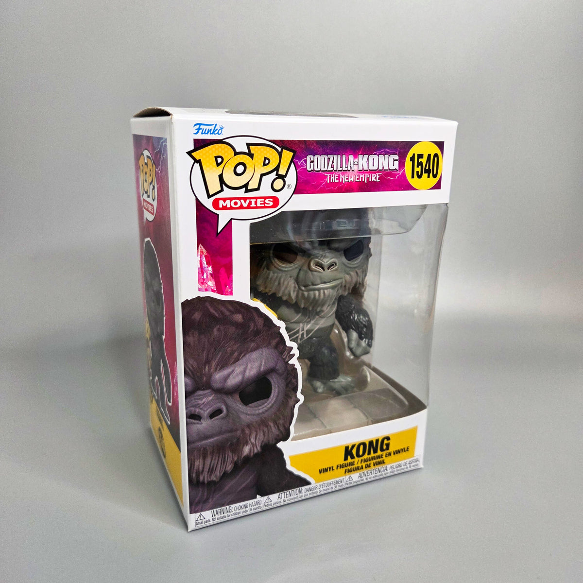 Funko Pop! Godzilla x Kong - The New Empire	#1540 Kong		Movies	Vinylfigur
