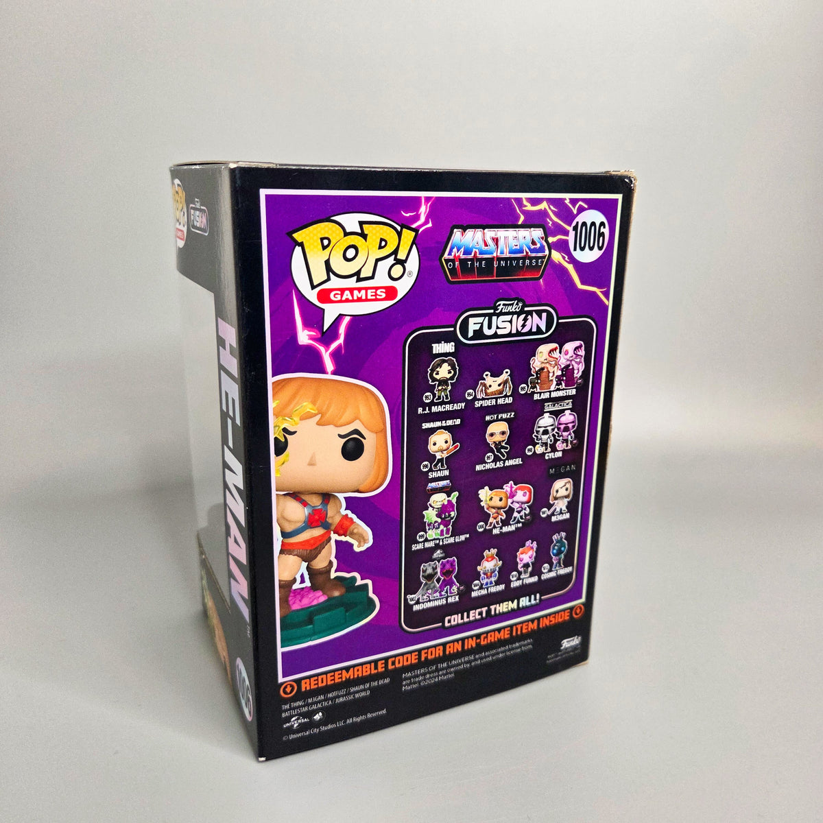 Funko Pop! Fusion	#1006 He-Man	Masters of the Universe	Games	Vinylfigur