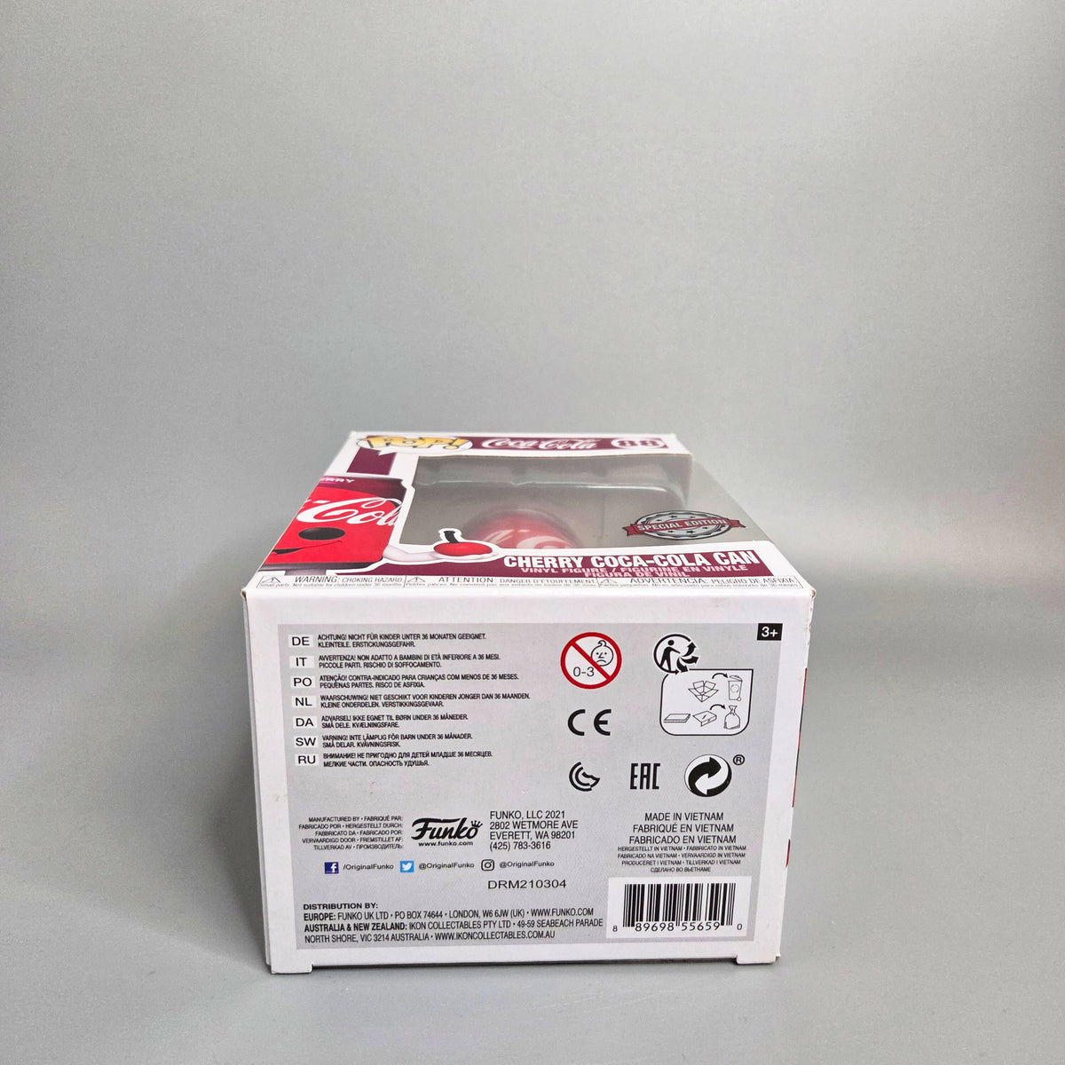 Funko Pop! Coca-Cola	#88 Cherry Coca-Cola Can	Special Edition	-	Vinylfigur