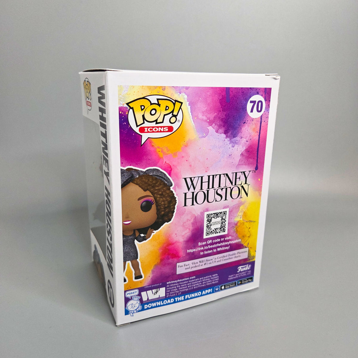 Funko Pop! #70 Whitney Houston	Special Edition	Icons	Diamond Collection