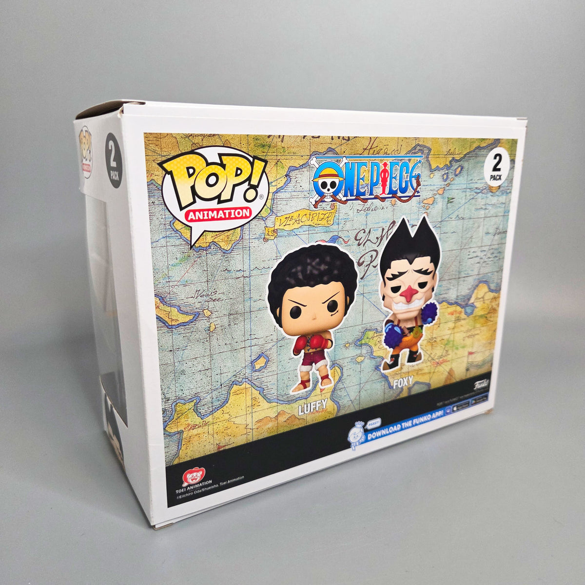 Funko Pop! One Piece	2 Pack Luffy & Foxy	Special Edition	Animation	Vinylfigur