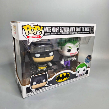Funko Pop! Batman	2 Pack White Knight Batman & White Knite The Joker	Special Edition	Heroes