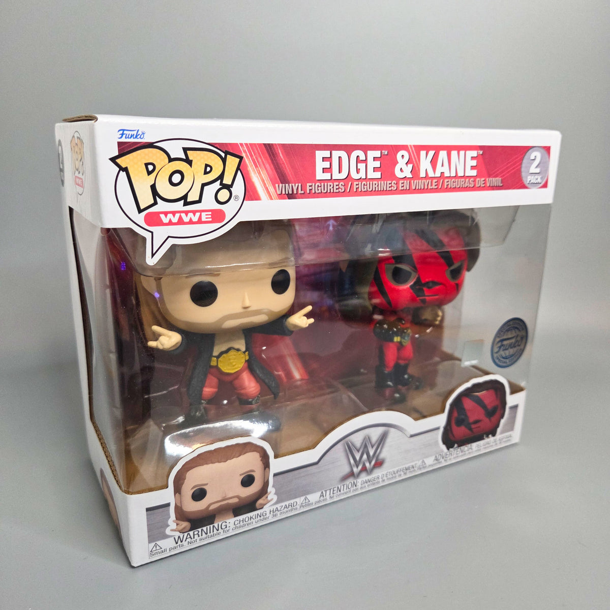 Funko Pop! Wrestling	2 Pack Edge & Kane	Special Edition	WWE	Vinylfigur