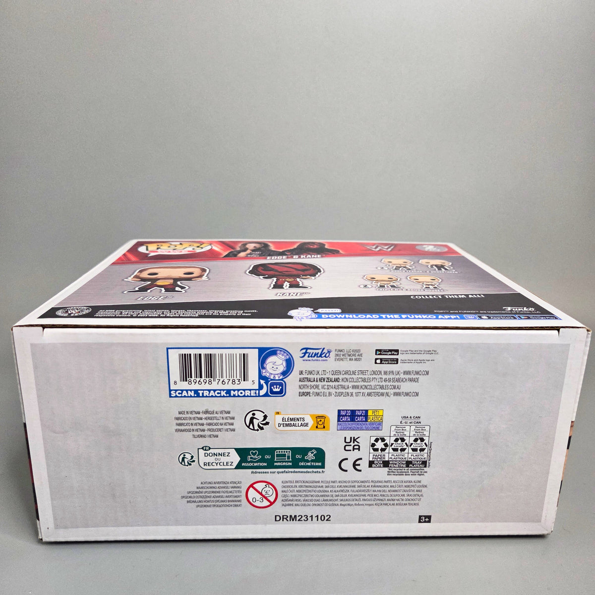 Funko Pop! Wrestling	2 Pack Edge & Kane	Special Edition	WWE	Vinylfigur