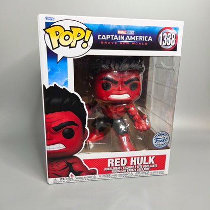 Funko Pop! Captain America	#1338 Red Hulk	Special Edition	Marvel	6-Inch