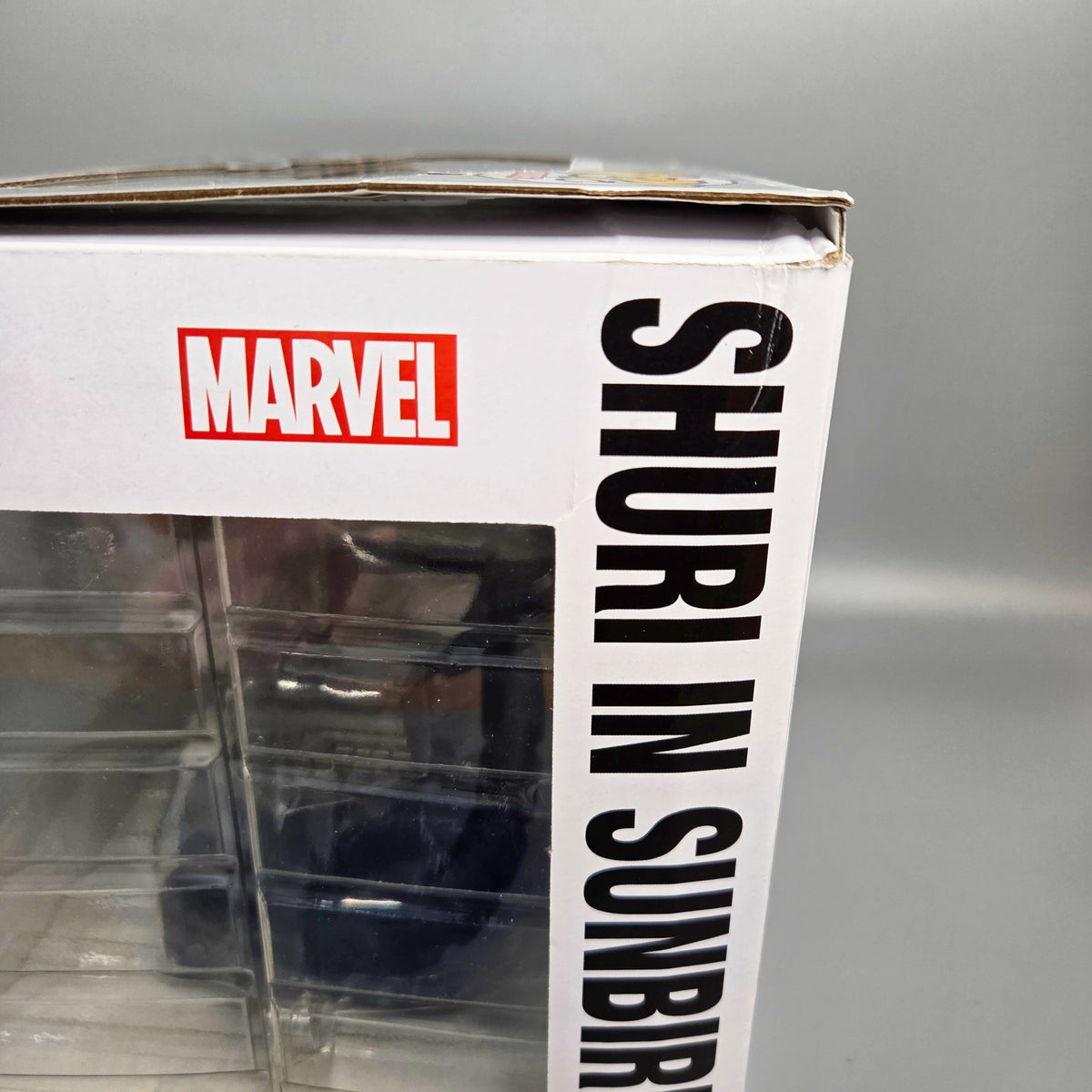 Funko Pop! Black Panther	#110 Shuri in Sunbird	Rides	Marvel	OVP beschädigt