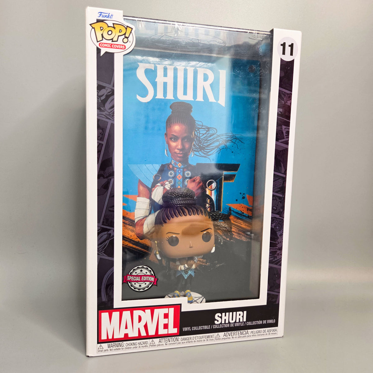 Funko Pop! Marvel	#11 Shuri	Special Edition	Comic Covers	Vinylfigur