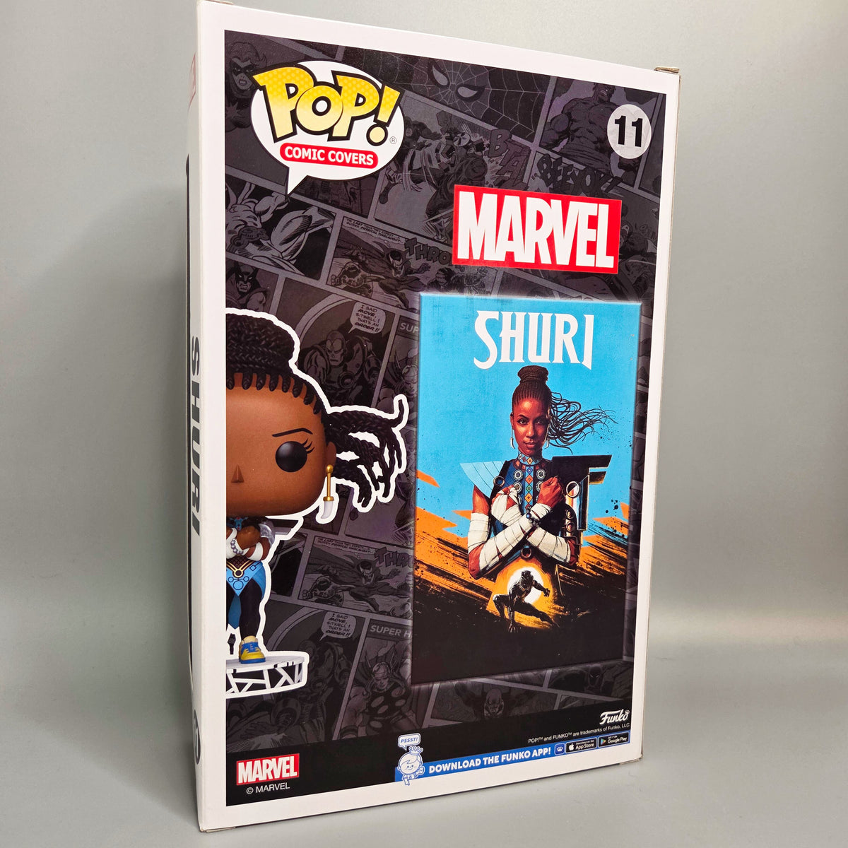 Funko Pop! Marvel	#11 Shuri	Special Edition	Comic Covers	Vinylfigur