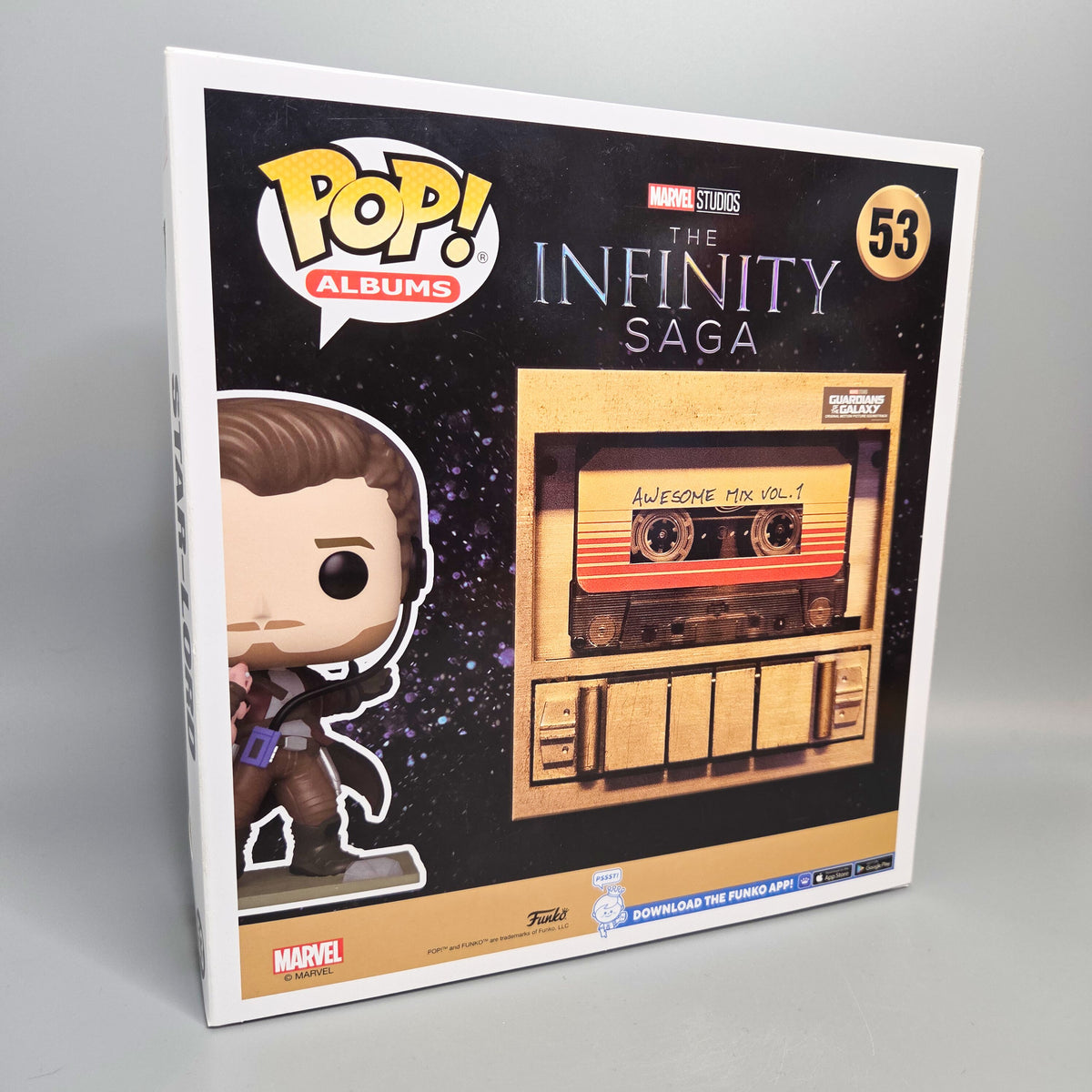 Funko Pop! Marvel - Guardians of the Galaxy	#53 Star-Lord		Albums	Vinylfigur